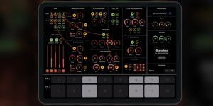 Beitragsbild des Blogbeitrags Branches, New Semi-Modular AUv3 West-Coast Synthesizer For iOS