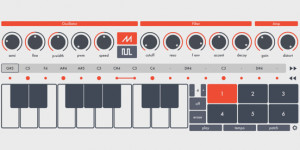 Beitragsbild des Blogbeitrags SquareAcid, A Growling TB-303-Style Bassline Synthesizer App For iOS 