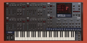 Beitragsbild des Blogbeitrags 2getheraudio OPZILLA, Hands-On 64-Algorithm FM Synthesizer Plugin For $10+