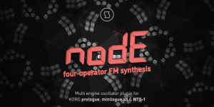 Beitragsbild des Blogbeitrags Sinevibes Node, Korg Plugin Turns The Logue Series Into A 4 OP FM Synth