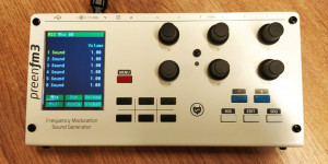 Beitragsbild des Blogbeitrags IXOX PreenFM3 Desktop 16-Voice Multi-Timbral FM Synthesizer Available Now
