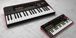 Beitragsbild des Blogbeitrags IK Multimedia UNO Synth Pro Paraphonic Analog Synthesizer, Desktop & Keyboard 