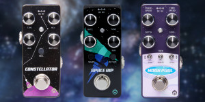 Beitragsbild des Blogbeitrags Pigtronix Intros Space Rip, Constellator & Moon Pool Pedals At NAMM 2021