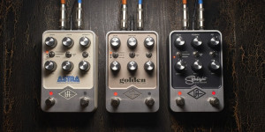 Beitragsbild des Blogbeitrags Universal Audio UAFX, New Reverb, Echo & Modulation Stompbox Series Pedals
