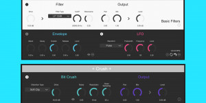 Beitragsbild des Blogbeitrags Fabric 70 Basic Filters & Crush, Free VST3/AU Filter & Bit-Crusher Plugin