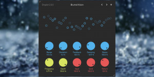 Beitragsbild des Blogbeitrags Sinevibes Droplet V2, Innovative Raindrop Delay Effect Plugin Gets A Major Update 