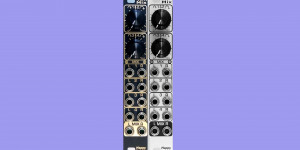 Beitragsbild des Blogbeitrags Happy Nerding 4x St.Mixer, New 4HP Quad Stereo Mixer For Eurorack 