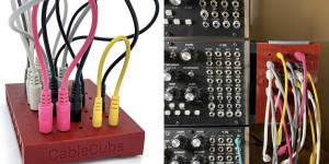 Beitragsbild des Blogbeitrags Uwyn CableCube, An Elegant Solution To Organize Your Eurorack Cables 