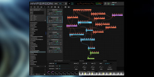 Beitragsbild des Blogbeitrags Wavesequencer Hyperion, 80s Inspired Multi-Layer Modular Synthesizer Plugin 