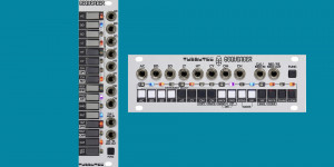 Beitragsbild des Blogbeitrags Tubbutec 6equencer, TR-606 Inspired Eurorack Step Sequencer In 1U & 3U 