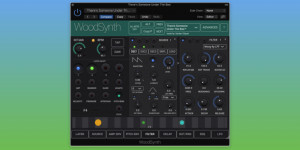 Beitragsbild des Blogbeitrags WoodSynth 2.0, Multi-Layer Synthesizer Gets A Major Update (MacOS & iOS) 