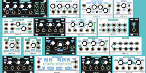 Beitragsbild des Blogbeitrags Mosaic Intros 18 Colorful 1U Eurorack Modules That Break New Ground