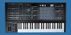 Beitragsbild des Blogbeitrags Arturia MatrixBrute Noir, Paraphonic Analog Matrix Synth In Black Clothes