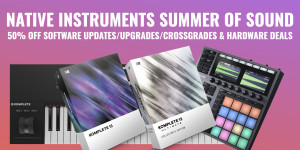 Beitragsbild des Blogbeitrags Native Instruments Summer Of Sound, Save 50% OFF On Software Updates/Upgrades & Hardware Deals