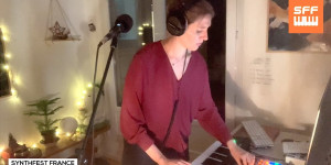Beitragsbild des Blogbeitrags Lily Jordy “Lyli J” Live At Home (SynthFest France 2021)