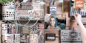 Beitragsbild des Blogbeitrags Panic Girl Live Performance From Munich (SynthFest France 2021)