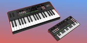 Beitragsbild des Blogbeitrags IK Multimedia UNO Synth Pro Review, Paraphonic Analog Synthesizer