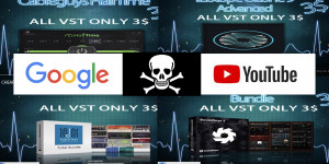 Beitragsbild des Blogbeitrags Google supports music software piracy with ads on YouTube, stop it now!
