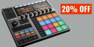 Beitragsbild des Blogbeitrags Native Instruments first standalone groovebox Maschine+ has dropped 20% in price 