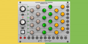 Beitragsbild des Blogbeitrags Behringer Clocked Sequential Control Module 1027, the sequencer for their 2500 series 