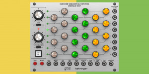 Beitragsbild des Blogbeitrags Behringer Clocked Sequential Control Module 1027, the sequencer for their 2500 series