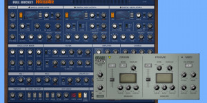 Beitragsbild des Blogbeitrags Two new free Full Bucket plugins: WhispAir wavetable synth & Grain Strain grain looper
