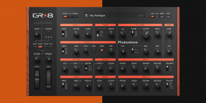 Beitragsbild des Blogbeitrags Phuturetone GR-8, new free virtual analog synth plugin for macOS & Windows