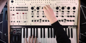 Beitragsbild des Blogbeitrags Oberheim TVS-Pro Special Edition Synthesizer exploration with Julian Pollack (J3PO)