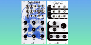 Beitragsbild des Blogbeitrags Cre8audio Captn Big-O oscillator & Mr. Phil Ter VCA, env & filter module, with Pittsburgh Modular