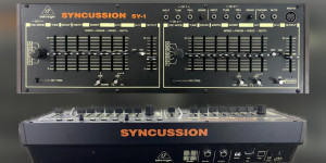 Beitragsbild des Blogbeitrags Behringer is working on a remake of the Pearl Syncussion SY-1 drum synth for Eurorack