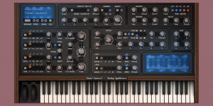 Beitragsbild des Blogbeitrags Saurus3, Tone2s analog modeling synth plugin will get a major free update 