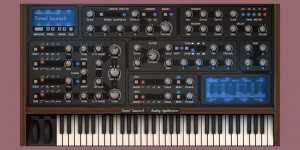 Beitragsbild des Blogbeitrags Saurus3, Tone2s analog modeling synth plugin will get a major free update