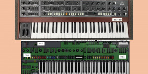 Beitragsbild des Blogbeitrags Behringer shows Pro-16 synth prototype & Roland Jupiter-8 replica plans 