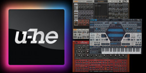 Beitragsbild des Blogbeitrags U-he goes native Apple Silicon M1 & refreshes free plugins with new GUIs