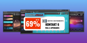 Beitragsbild des Blogbeitrags Native Instruments Kontakt 6 for 124,50€ with these steps during the special sale