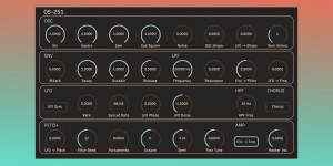 Beitragsbild des Blogbeitrags Onsen Audio OS-251, a FREE Juno-style Lo-Fi Synthesizer plugin (mac, win & linux)