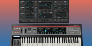 Beitragsbild des Blogbeitrags Superbooth 21: Arturia SQ80 V, emulation of the Ensoniq SQ-80 Synthesizer 