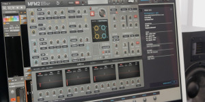 Beitragsbild des Blogbeitrags Superbooth 21: U-he previews MFM2 More Feedback Machine 2.5, major free update 