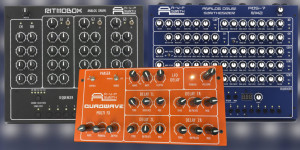 Beitragsbild des Blogbeitrags Superbooth 21: AVP Synth Quadwave hybrid multi-fx box & analog drum machines 