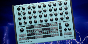 Beitragsbild des Blogbeitrags Superbooth 21: Erica Synths PERKONS HD-01, 3-in-1 hybrid Synthesizer instrument first look 