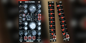 Beitragsbild des Blogbeitrags Superbooth 21: Befaco Noise Plethora & MEX trigger expander for Muxlicer, first look