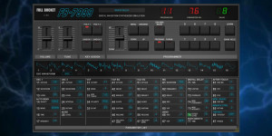 Beitragsbild des Blogbeitrags FB-7999, a free Korg DW-6000/8000 Synthesizer emulation by Full Bucket Music 