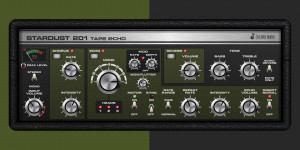 Beitragsbild des Blogbeitrags Stardust 201 plugin is Cherry Audios take on the Roland Space Echo, $19 intro