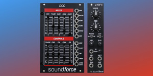 Beitragsbild des Blogbeitrags Superbooth 21: Soundforce goes Juno all in with the uVCF 6 filter & DCO MIDI update, first look