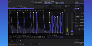 Beitragsbild des Blogbeitrags Cableguys NoiseShaper, a plugin that sends noise on a modulation rollercoaster