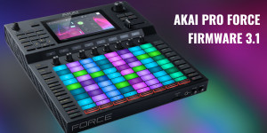 Beitragsbild des Blogbeitrags Akai Pro Force 3.1: disk streaming, new instruments/effects, audio interface support & more 