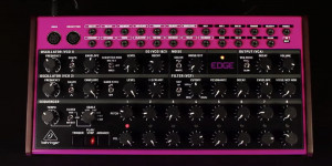 Beitragsbild des Blogbeitrags Behringer Edge, analog percussive Synthesizer, “the drummer from the cloned mother” 
