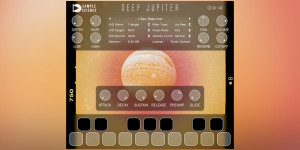 Beitragsbild des Blogbeitrags Sample Science Deep Jupiter, free plugin with sampled Roland Jupiter bass sounds 