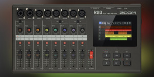 Beitragsbild des Blogbeitrags Zoom R20, new 16-track portable multi-track recorder 