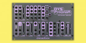 Beitragsbild des Blogbeitrags Dreadbox Dysphonia, new DIY analog synth voice draws you to patching heaven